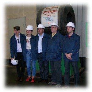 Interpreting during a production site visit